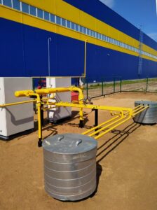 Автономная газификация логистического комплекса