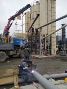 Автономная газификация асфальтобетонного завода