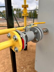 Газовая инфраструктура с резервом мощности для камнеобрабатывающего предприятия 2500 м²