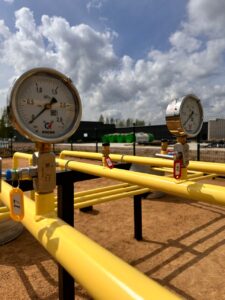Газовая инфраструктура с резервом мощности для камнеобрабатывающего предприятия 2500 м²