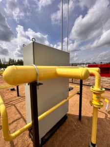 Газовая инфраструктура с резервом мощности для камнеобрабатывающего предприятия 2500 м²