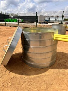 Газовая инфраструктура с резервом мощности для камнеобрабатывающего предприятия 2500 м²