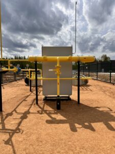 Газовая инфраструктура с резервом мощности для камнеобрабатывающего предприятия 2500 м²